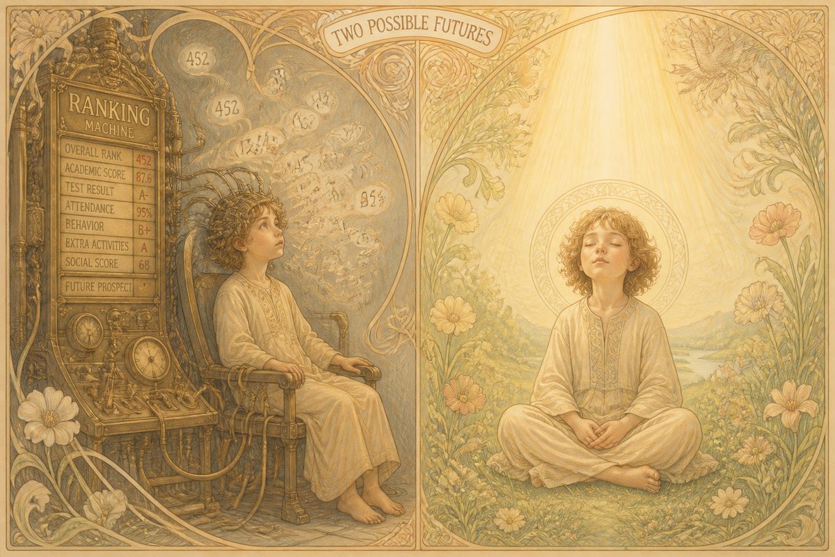 A child born psychically open